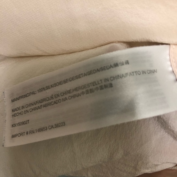 Keepsake Stolen Heart Silk Ruffle Front Blouse - Picture 13 of 13